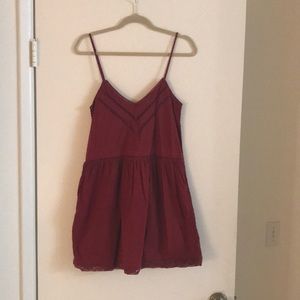 Deep Red Tularosa Summer Dress